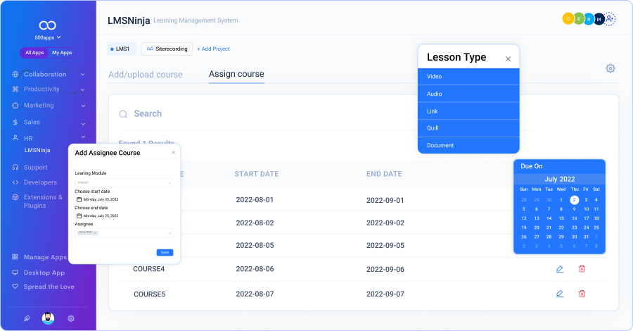 asynchronous learning leave note