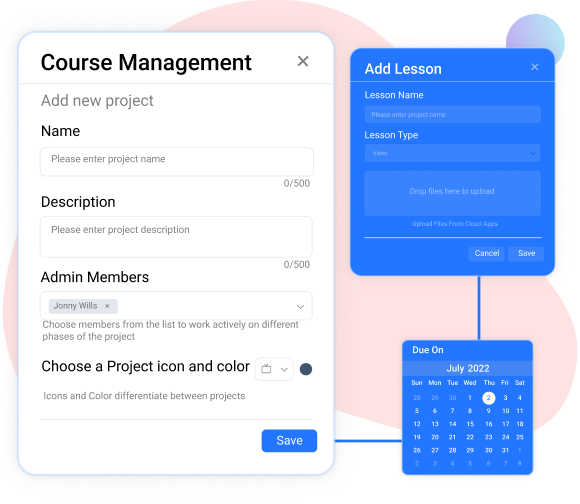 Course Management | LMSNinja by 500apps